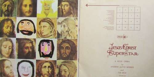 VINTAGE VINYL LP - JESUS CHRIST SUPERSTAR 2X  LP-ANDREW LLOYD WEBBER TIM RICE