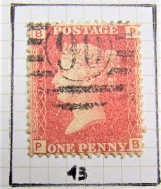 7 X PENNY REDS PLATE NO.37 + 39/40/41/42/43/44 EXCELLENT **R1 START**