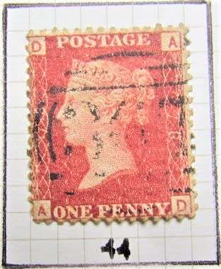 7 X PENNY REDS PLATE NO.37 + 39/40/41/42/43/44 EXCELLENT **R1 START**