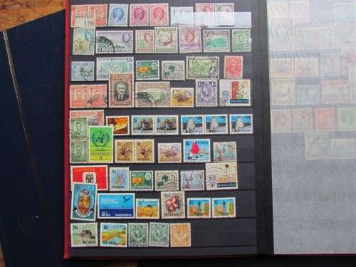 Excellent Stockbook album with SA Pre Union + Rhodesia stamps + more ***R1 START***