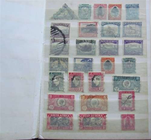 SA UNION + WORLD COLLECTION IN STOCKBOOK ALBUM **R1 START**