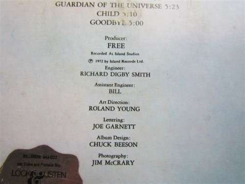 FREE AT LAST - VINTAGE LP - FREE