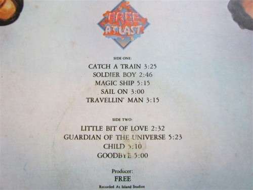 FREE AT LAST - VINTAGE LP - FREE