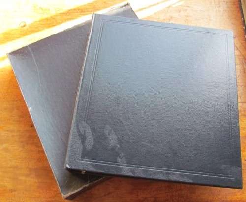 **R1 START** CLEAN . BLANK . UNUSED PAGES ALBUM + DUST COVER