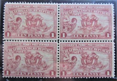 TRANSVAAL - VFINE MINT COLLECTION ON CARDS - ALL FOR 1 BID