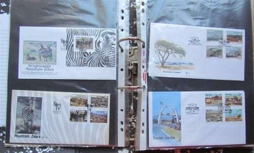 32 X NAMIBIA FDC'S + DEF SETS IN FILE - 1 BID