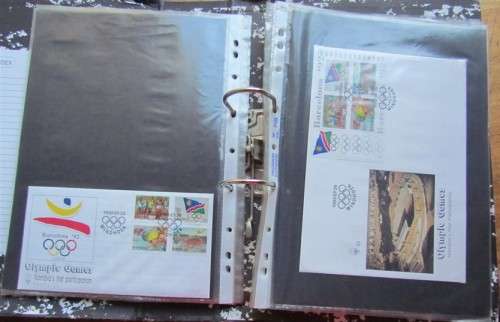 32 X NAMIBIA FDC'S + DEF SETS IN FILE - 1 BID