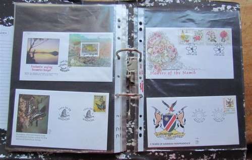 32 X NAMIBIA FDC'S + DEF SETS IN FILE - 1 BID