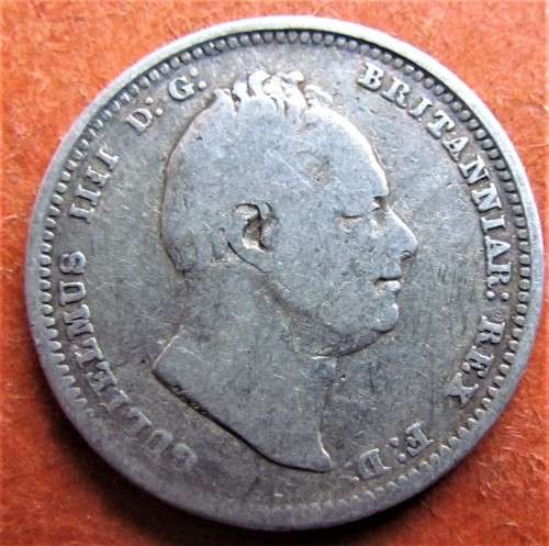 **R1 START SILVER**1837 GB ENGLAND SILVER SHILLING - GREAT DATE