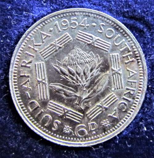 1954 UNCIRCULATED SET - COMPLETE SET WITH SCARCE CROWN