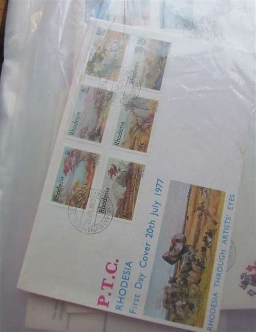 @R1 START@ RHODESIA FILE OF COVERS*1 BID FOR ALL* GRAB A BARGAIN