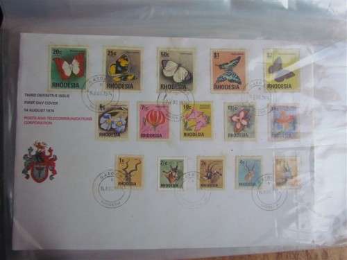 @R1 START@ RHODESIA FILE OF COVERS*1 BID FOR ALL* GRAB A BARGAIN