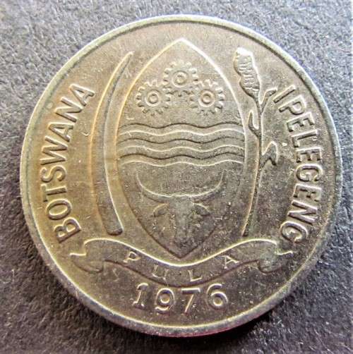 @@CRAZY R1 START@@ 1976 BOTSWANA 10 THEBE