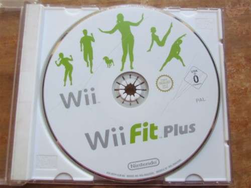 Wii FIT PLUS - DISC ONLY- USED CONDITION