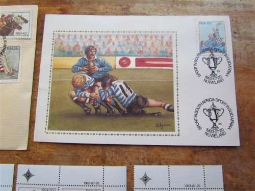 LIMITED EDITION SILK COVER + CARDS + STAMPS - 1 BID FOR THE LOT