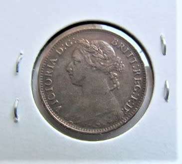 1884 GB VICTORIAN FARTHING 1884