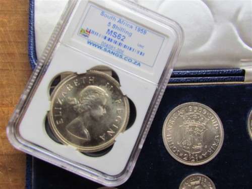 1959 UNC SET in SA MINT BOX ### RARE ## @@@R1 START @@@