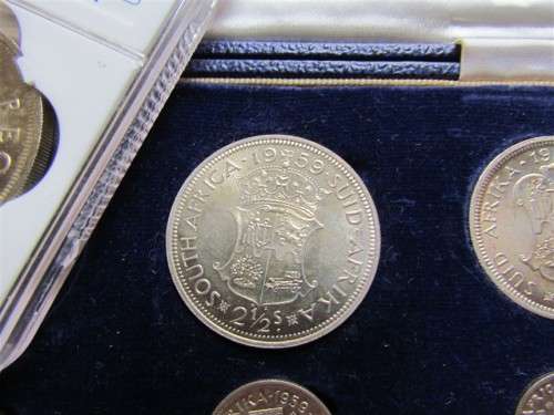 1959 UNC SET in SA MINT BOX ### RARE ## @@@R1 START @@@