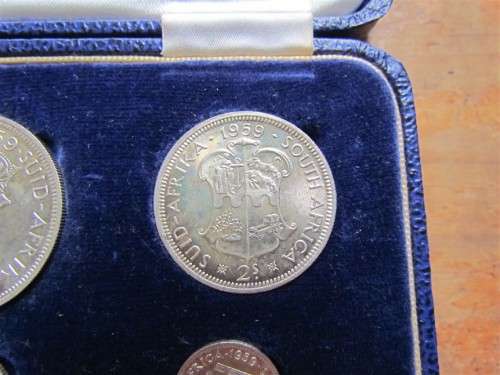 1959 UNC SET in SA MINT BOX ### RARE ## @@@R1 START @@@