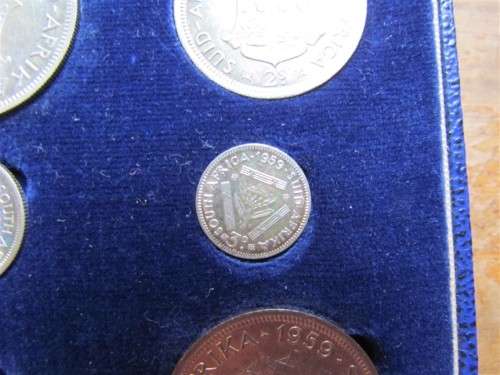 1959 UNC SET in SA MINT BOX ### RARE ## @@@R1 START @@@