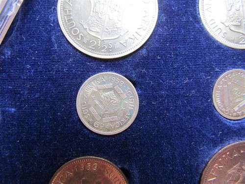 1959 UNC SET in SA MINT BOX ### RARE ## @@@R1 START @@@