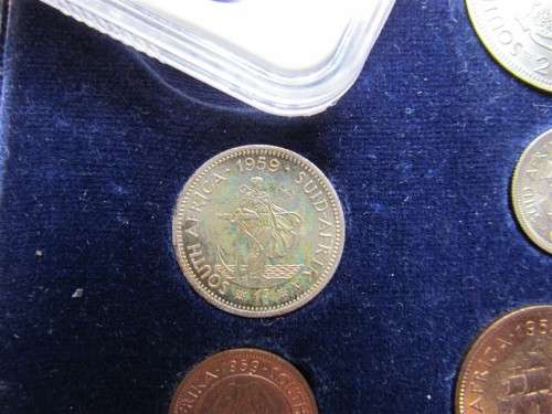 1959 UNC SET in SA MINT BOX ### RARE ## @@@R1 START @@@