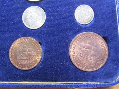 1959 UNC SET in SA MINT BOX ### RARE ## @@@R1 START @@@