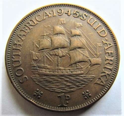 1945 1 PENNY 1d **LOW START** GREAT DETAILS