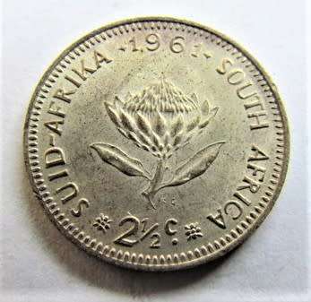 1961 TIEKIE 2 1/2C **SILVER** EXCELLENT DETAILS