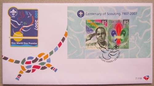 SCOUTING COVER - MODERN FDC -  NO.7.119