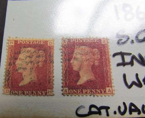 Penny Reds Inverted Watermarks S.G43 Catalogue Value = R1500.00 **LOW START**