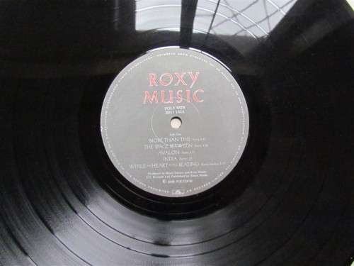 ROXY MUSIC - AVALON - VINTAGE VINYL LP