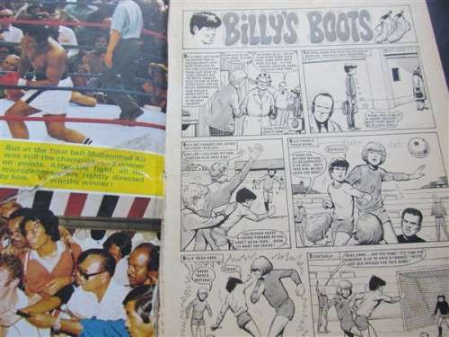 TIGER ANNUAL - MOHAMMED ALI ISSUE - A FEW LOOSE PAGES