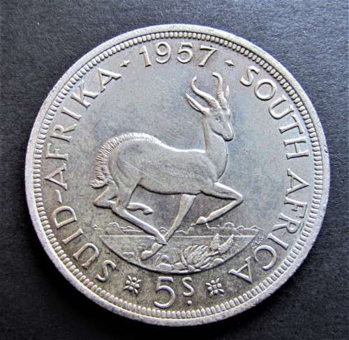 1957 5 Shillings Crown in Capsule **Silver Crown** see rest of set also listed