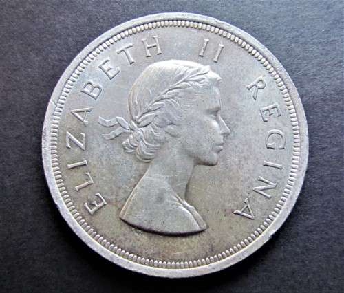 1957 5 Shillings Crown in Capsule **Silver Crown** see rest of set also listed