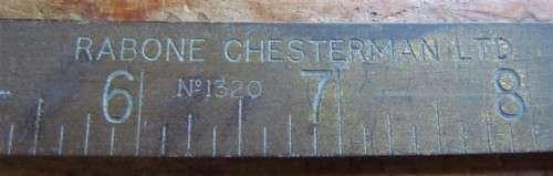 RABONNE CHESTERMANN 1 YARD - 36 INCHES BRASS BENCH MEASURE