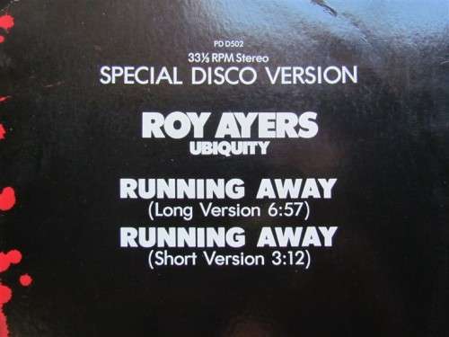 SPECIAL DISCO VERSION - ROY AYERS - VINTAGE LP
