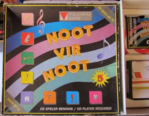 NOOT VIR NOOT  TV SHOW BOARDGAME - COLLECTABLE - GOOD CONDITION