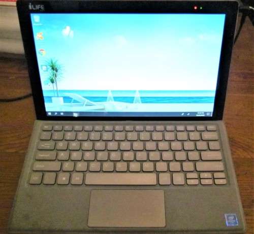 MY LIFE LAPTOP / NOTEBOOK /T ABLET - Detachable Keyboard - Working but screen has a crack