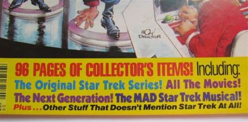 MAD SUPER SPECIAL MAGAZINE STAR TREK ISSUE 1992 #80