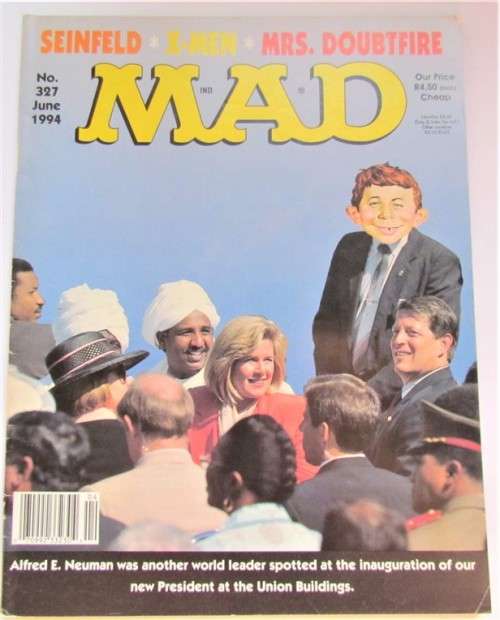 MAD MAGAZINE 1994 JULY ISSUE #327 EXCELLENT