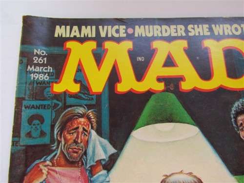 MAD MAGAZINE MIAMI VICE ISSUE 1986 #261