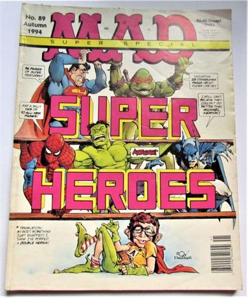 MAD MAGAZINE SUPER SPECIAL SUPER HEROES ISSUE 1994