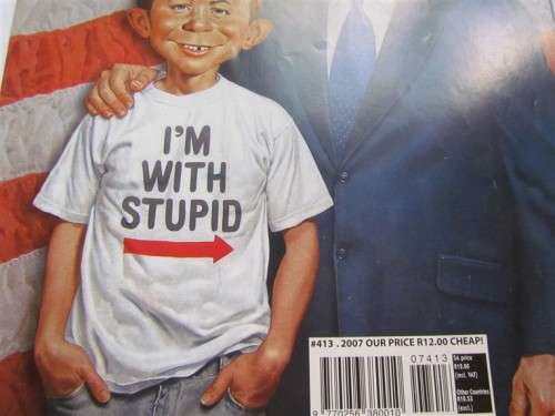 MAD MAGAZINE GEORGE BUSH #413 2007