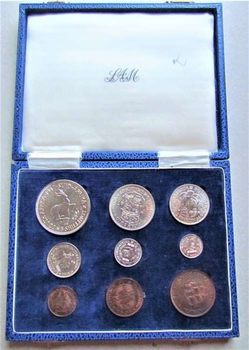 1947 SA UNION PROOF SET - COMPLETE LOW MINTAGE SET and PROOF @@LOW START@@