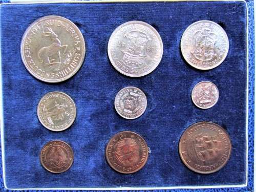 1947 SA UNION PROOF SET - COMPLETE LOW MINTAGE SET and PROOF @@LOW START@@