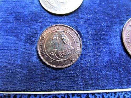 1947 SA UNION PROOF SET - COMPLETE LOW MINTAGE SET and PROOF @@LOW START@@