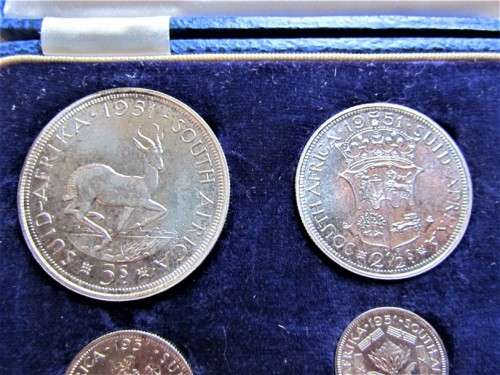 1951 SA UNION PROOF SET - PROOF and COMPLETE @@LOW START@@