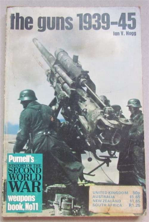 Purnells History of the Second World War WWII-The Guns 1939-45*SCARCE soft cover**