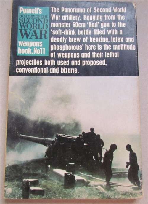 Purnells History of the Second World War WWII-The Guns 1939-45*SCARCE soft cover**